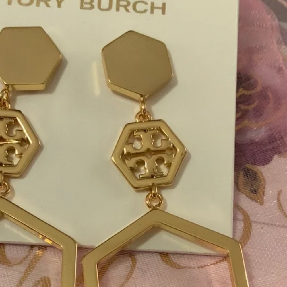 Tory burch geo earrings - Picture 3 of 6